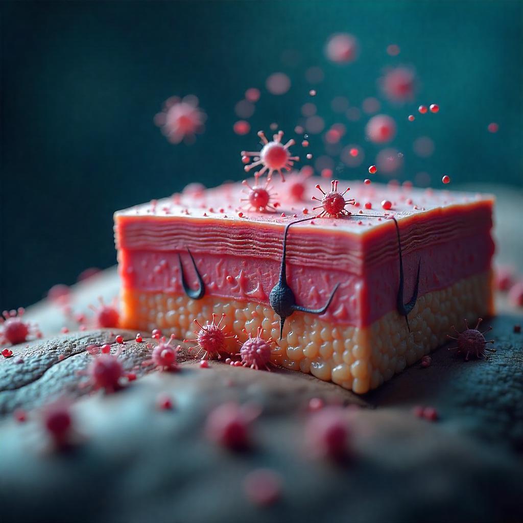 ত্বকের জীবাণু সংক্রমণ: কারণ, লক্ষণ ও প্রাকৃতিক প্রতিকার